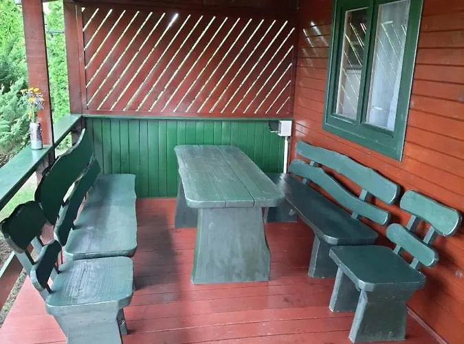 Lazur بيت خشبي Jastrzębia Góra