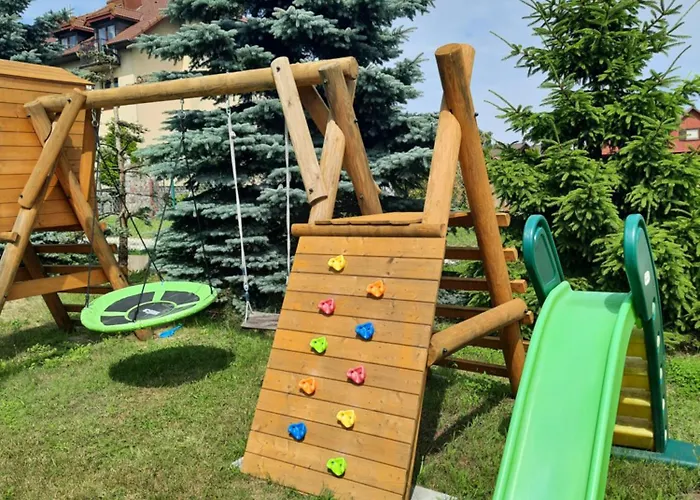 Lazur بيت خشبي Jastrzębia Góra